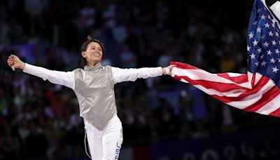 2024 Paris Olympics: Americans Lee Kiefer, Lauren Scruggs win gold and silver in fencing
