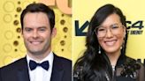 Birthday Kiss! Bill Hader and Ali Wong Pack on the PDA After Going Public