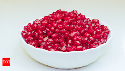 Anar Benefits: 5 reasons to eat a bowl of pomegranate everyday - Times of India