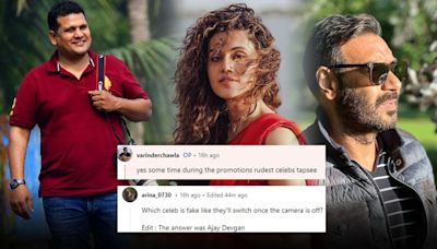 Bollywood Paparazzo Varinder Chawla Calls Taapsee Pannu 'Rudest'; Adds 'Ajay Devgn Is Fake, Jr NTR Is Not...'