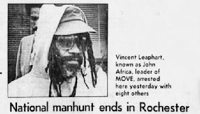 Today marks 39 years since the MOVE bombing in Philadelphia. What was Rochester's connection?