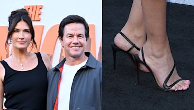 Mark Wahlberg’s Wife Rhea Durham Is Simply Chic in Asymmetrical Slingback at ‘The Union’ Premiere