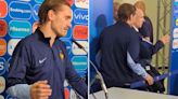 Antoine Griezmann walks out of press conference after firing dig at Deschamps