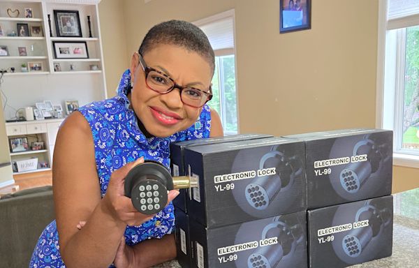 Mom to three children with autism holds giveaway of life-saving locks for families