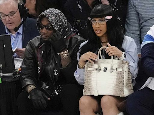 Cardi B and Offset Spend Time Together as They Enjoy Date Night at Knicks Game in N.Y.C. amid Split