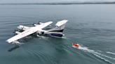 中國水陸兩棲大飛機鯤龍AG600完成水上救援模式驗證 - 兩岸