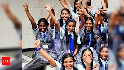 Chalk up higher school enrolment to girl power | India News - Times of India