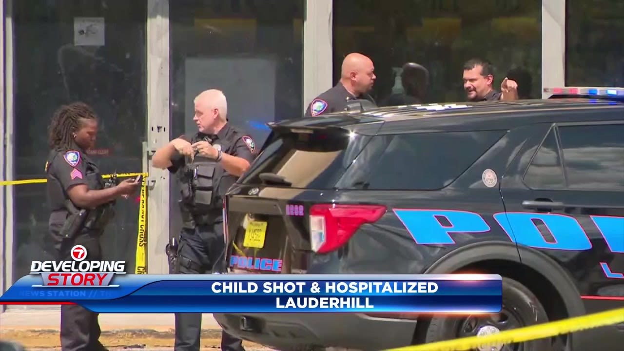 9-year-old boy hospitalized after being shot in Lauderhill - WSVN 7News | Miami News, Weather, Sports | Fort Lauderdale