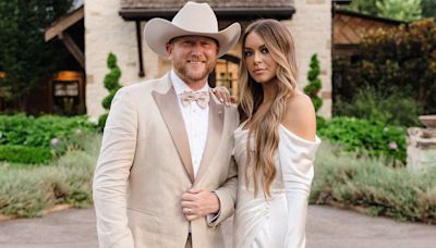 Country Star Cole Swindell and Wife Courtney Celebrate Wedding with Bash in Nashville: 'Something We'll Always Cherish'