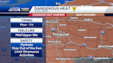 Heat wave over Western Pennsylvania to intensify through the week