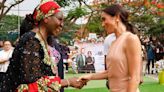 Is Meghan Markle's First Nigerian Tour Dress Referencing the Royals?