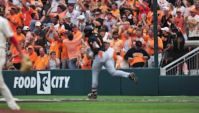 Tennessee baseball cruises past Indiana to advance to NCAA regional final