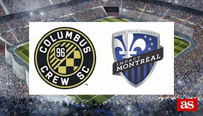 Columbus Crew 0-0 Montreal Impact: resultado, resumen y goles