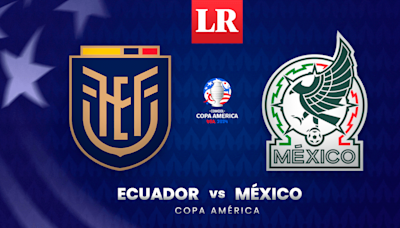 Horario del partido Ecuador vs. México vía Ecuavisa y ECDF HOY por la Copa América 2024