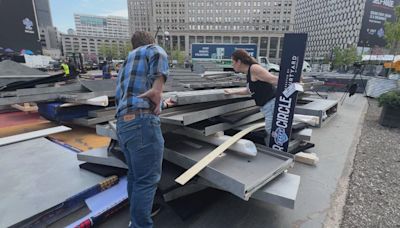 Material from NFL Draft finds new homes in Detroit's sustainable effort