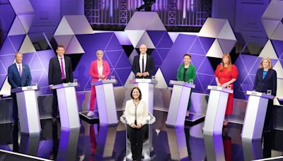 BBC election debate - live: Mordaunt says Sunak was ‘completely wrong’ as she and Rayner clash in 7-way debate