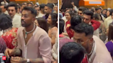 Watch: Hardik Pandya enjoys tequila shots at Anant Ambani's wedding; netizens say 'Let the man enjoy' - The Economic Times