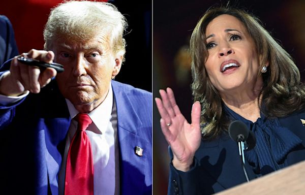 Trump-Harris debate live: Presidential nominees set to take stage in crucial face off tonight