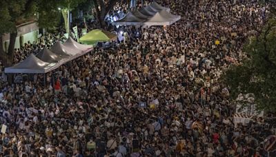 Taiwan Protesters Gather as Opposition Pushes Contentious Law