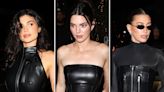 Kylie Jenner, Kendall Jenner and Hailey Bieber Channel ‘Charlie’s Angels’ in Leather Looks