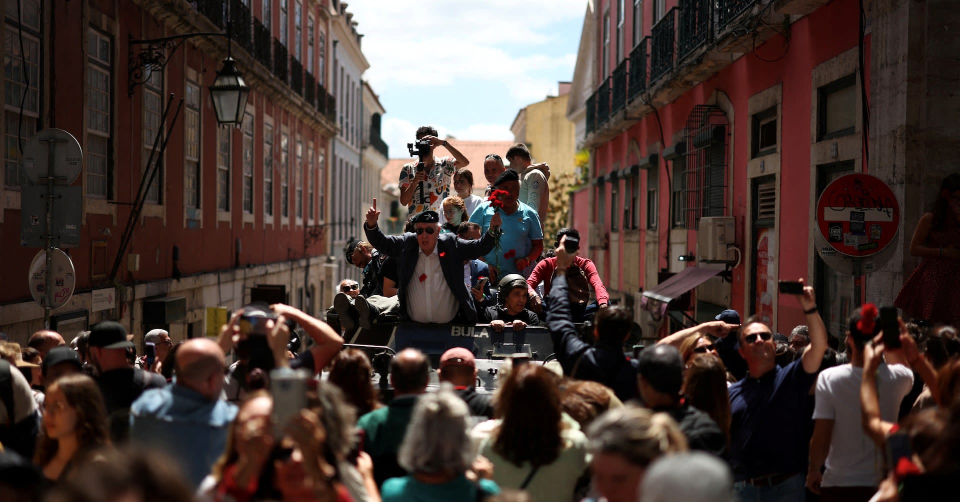 Portugal's democracy turns 50: Thousands commemorate Carnation Revolution