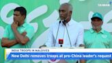 India Removes Troops in Maldives at Pro-China Leader’s Request - TaiwanPlus News