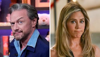 James McAvoy Said Meeting His Crush Jennifer Aniston "Wasn't Great," And The Story Is Really Awkward