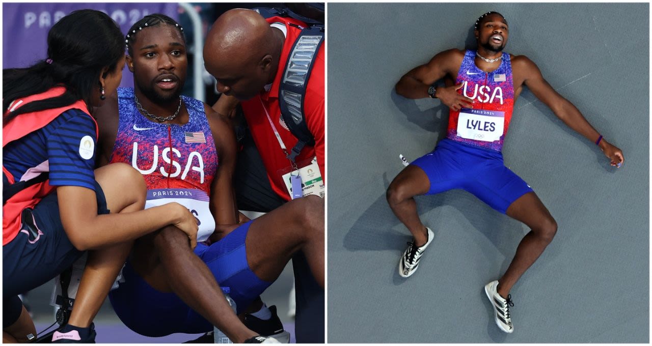 Noah Lyles has been accused of FAKING his COVID-19 diagnoses after failing to win 200m gold