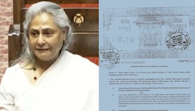 Jaya Bachchan Name Row: Rajya Sabha Nomination Form With Husband Amitabh's Mention Goes Viral - News18
