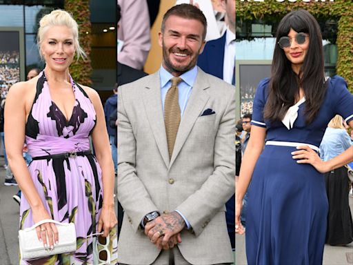 All of the A-list celebrities seen so far at Wimbledon, London's premier tennis tournament