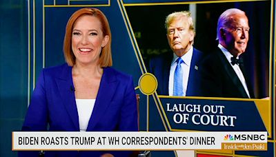 MSNBC’s Jen Psaki Taunts Trump For Being ‘Salty’ Because Biden ‘Hilariously Roasted Him Last Night’