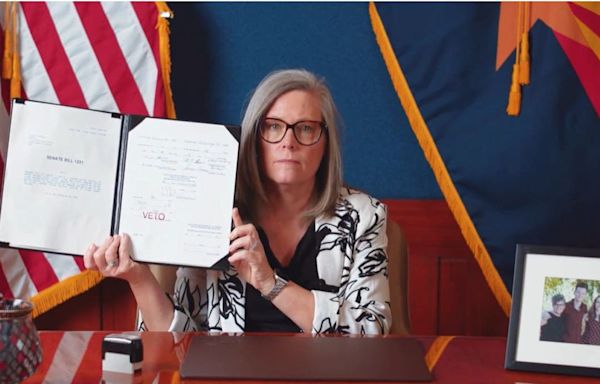 Arizona Gov Katie Hobbs vetoes bipartisan bill to combat squatting, election bills