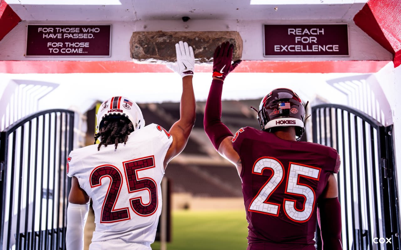 PHOTOS: Virginia Tech Football reveals new uniforms a day early