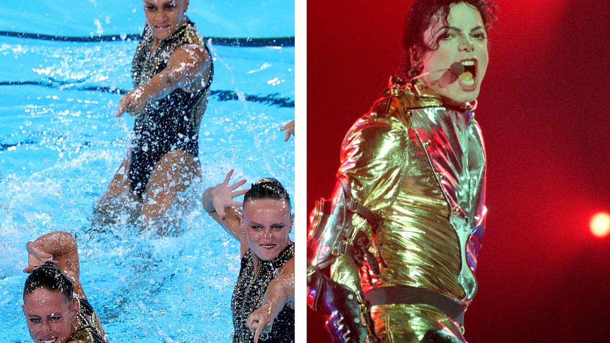 WATCH: Team USA's Artistic Swimming Team Goes Viral Thanks To...Michael Jackson??