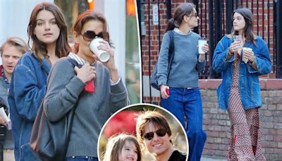 Suri Cruise grabs coffee with mom Katie Holmes after celebrating 18th birthday without estranged dad Tom