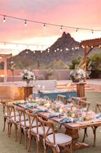 Beautiful Sunset Wedding at Four Seasons Scottsdale | Sunset wedding ...