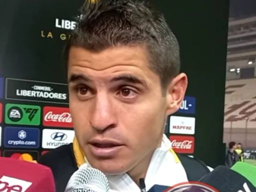 Aldo Corzo protagonizó tenso momento con periodista tras empate con Junior por Copa Libertadores 2024: “Es lo que tú piensas”