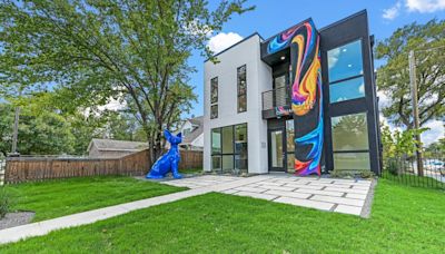 This $1.3 million new home brings some unique ‘barkitecture’ to West Dallas