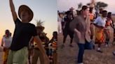 Bollywood couple Akshay Kumar and Twinkle Khanna dance their hearts out as they perform traditional dance ’Ritunga’, watch video