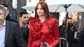 Sophie Turner Is Radiant in Fiery Red Look as She Fangirls at Joe Jonas' Walk of Fame Ceremony