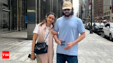 Mahesh Babu and Namrata Shirodkar embrace "Living and Dreaming" in a stunning New York city click | - Times of India