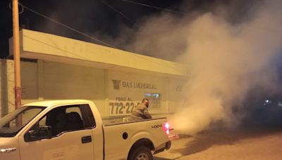 Realizan fumigación en colonias de San Pedro para prevenir dengue