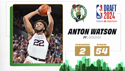 Celtics draft Anton Watson from Gonzaga with No. 54 pick