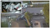 Hombre denuncia que nadie responde por su carro destruido tras la caída de una grúa en Miami-Dade
