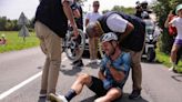 Mark Cavendish abandons Tour de France after crash ends hopes of record-breaking victory