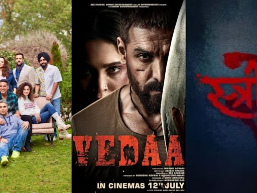 Independence Day releases: Akshay Kumar's Khel Khel Mein, John Abraham's Vedaa, Rajkummar Rao's Stree 2 to clash at Box Office