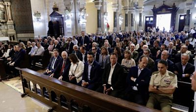 EN IMÁGENES: Misa funeral en Oviedo por Carlos Rodríguez de la Torre