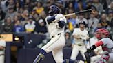 Rhys Hoskins's Dog Stole the Show in Brewers-Cardinals Game