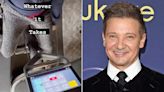 Jeremy Renner Gives Look at Pedaling Exercise 2 Months After Accident: 'Whatever It Takes'