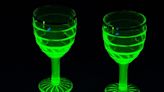 Why This Radioactive Uranium Glass Glows Bright Green